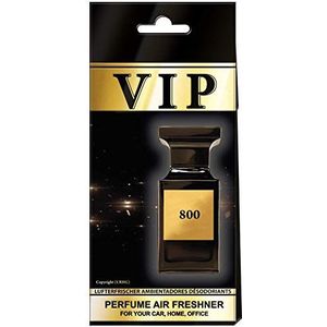 3X Caribi VIP auto-luchtverfrisser parfum thuis kantoor geur vergelijkbaar met dure parfum No800