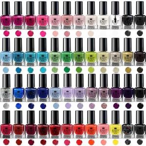 Splash 50 x Nagellak Set met 48 Verschillende Kleuren + 2 Sets Nail Art Stickers