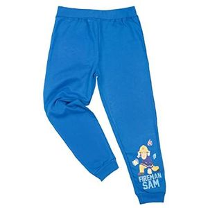 United Labels Brandweerman Sam joggingbroek voor jongens kinderen trainingsbroek sweatbroek broek blauw, blauw, 98-104