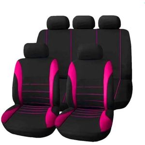 Stoelhoezen Autostoel Cover Voor Volvo Voor XC40 XC60 XC70 XC90 V40 V50 V60 V70 V90 S60 S60L S80 S90 Autostoel Protectors Autostoelbekleding (Color : Rode roos)