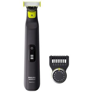 Philips Norelco OneBlade 360 Pro Hybride elektrische trimmer, QP6531/70, zwart