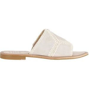 Frye Ava gehaakte sandaal voor dames, ivoor, 6 UK, Ivoor, 38-39 EU