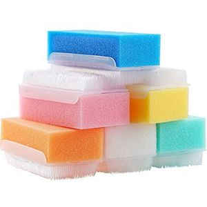 Sensory Brush (6 Pack), Herbruikbare Baby Bath Scrubber, Verjaardagscadeau voor Kids Mannen Vader Moeder Vrouw Familie