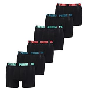 PUMA Heren Cat Boxer Shorts Everyday Onderbroek Pant Ondergoed 6 Pack, 239, tripple black, XL