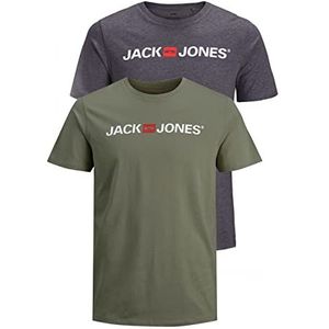 Jack & Jones T-shirt voor heren, set van 3 stuks, S
