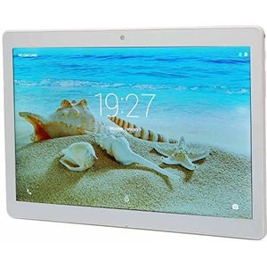 HD-tablet, Dubbele Kaarten Dual Standby AC100-240V Tablet-pc 2 GB 32 GB met Metalen Behuizing voor Gaming voor Android11 ​​voor Video (EU-stekker)