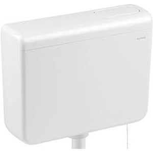 Buitenbak Iris, hoog, wit, 6 (4-7) l