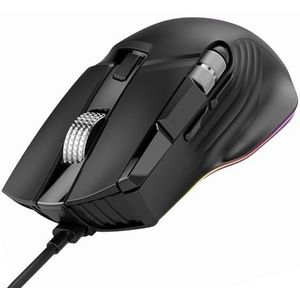 STBQHG Nauwkeurige Gaming met 6DPI Snelheidsregeling Programmeerbare Knop Draad Aanpasbare Macro's PC Gaming Accessoires
