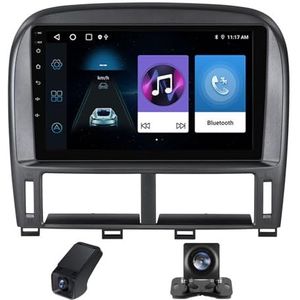 9 inch Radio, Autoradio geldt voor Lexus LS430 XF30 LS 430 2000-2006 Toyota Celsior XF30 III 3 2000-2006 Draadloze Carplay & Android Auto met Touchscreen Radio/Bluetooth5.0/FM(NF-2)