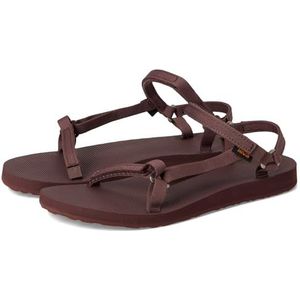 Teva Originele universele slim-sandalen voor dames, rumrozijnen, 42 EU