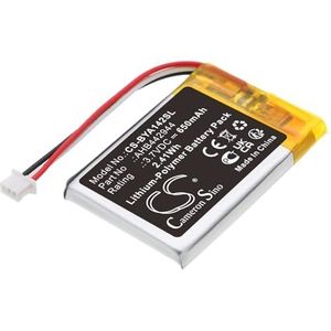 TECHTEK Batterij 650mAh compatibel met [Babymoov] A014204, A014303, B014008, Babyphone Baby Online 500m, Babyphone Expert Care, Premium Care vervangt AHB442944