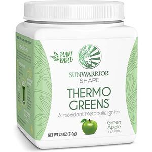 Sunwarrior - Shape Thermo Greens - Voedingssupplement - Groene appel - 210 g