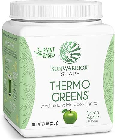 Sunwarrior - Shape Thermo Greens - Voedingssupplement - Groene appel - 210 g
