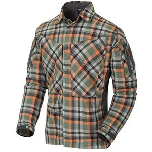 Helikon-Tex Heren MBDU Flannel Timber Olijf Plaid maat S