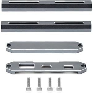 Metalen Afstandsbediening Base Bescherming Beugel voor Flysky FS-NB4 PRO Zender Afstandsbediening (Titanium)