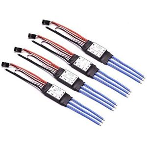For SimonK 4 stks/partij 30A Prgramme RC Borstelloze ESC 30AMP Met BEC 2A for As Quadcopter Multicopter 450 F650 x525 for SimonK