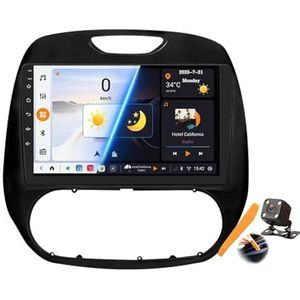 M6 pro3,YLOXFW Auto Stereo Android 15.0 Radio Sat Nav voor R-enault Kaptur Captur 2016-2019 GPS Navi 9'' Cartablet Multimedia Video Player FM BT Ontvanger met Carplay 4G 5G WiFi DSP SWC
