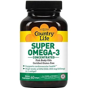 Super Omega-3 (400mg EPA/200mg DHA) 60 sgels