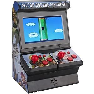 Mini Arcade Game Machine, 300 Retro Stijl Games Ingebouwd, Aangedreven door AA-batterijen met 4,3 inch oogbeschermde kleurrijke scherm voor kinderen en volwassenen
