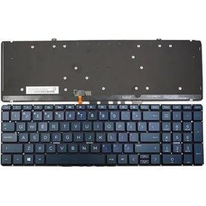 Voor HP Spectre X360 15-CH -CH000 Verlicht laptoptoetsenbord VS