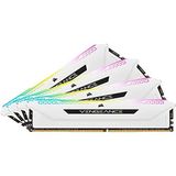 Corsair - Vengeance RGB Pro SL - RAM Geheugen - Wit - 64 GB (4 x 16 GB) - DDR4 3200