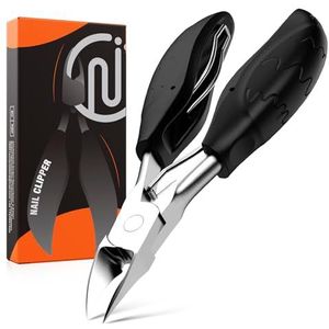Nagelknippers van Professionele Heavy Duty, Teennagelknippers voor Dikke en Ingegroeide Teennagels,Scherpe Roestvrijstalen Manicure Nagelknippers, Manicure Pedicure