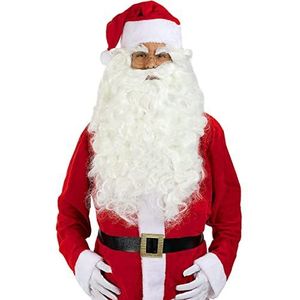 Funidelia | Kerstman set voor mannen Santa Claus, Kerst, Kerstman - Accessorie voor Volwassenen, kostuum accesoires - Wit