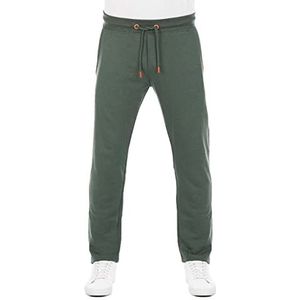 Riverso RIVGuido Trainingsbroek voor heren, joggingbroek, sportbroek, vrijetijdsbroek, regular fit, effen, lang, met zakken, katoen, zwart grijs groen blauw rood, S M L XL XXL 3XL 4XL 5XL, Cypress