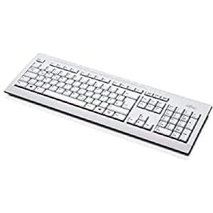 Fujitsu KB521 toetsenbord USB Engels Grijs