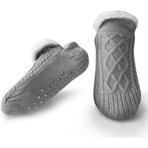 HIKOO DAILY Mannen Schoenen Winter Warme SlippersPluche Man Slippers Vrouwen Laarzen Dikker Slaapkamer Schoenen, Een Kleur 6, 40-42(26 CM)