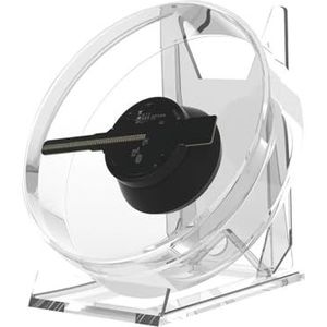 12-42 cm 3D Desktop Fan Hologram Projector Logo Commerciële Reclame Display Met Cover Licht(25cm set)