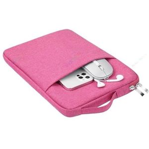 Handtas Geschikt for Samsung Galaxy Tab S9/S8/S7 Plus S7 FE 12.4 inch Sleeve Pouch Cover Tab S7/S8 11 inch Tablet tas (Color : RoseRed, Size : For Tab S6 10.5 inch)