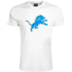 New Era Detroit Lions NFL Team Logo Wit T-shirt - M