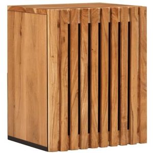 XGWKCNV Furniture select-Badkamer Wandkast 38x34x48 cm Massief Hout Acacia