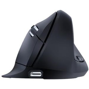 Ergonomische Muis - PYRIOLHI - Draadloos Opladen - Wit