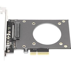 Solid State Drive Adapter Card,U.2 Naar PCIE X4 Uitbreidingskaart,U.2 Adapter Card SFF8639 Uitbreidingskaart,U.2 Solid State Drive SSD,Ondersteuning voor Windows/IOS/Linux(x4x8x16)