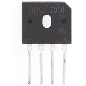 10 stuks GBU1010 10 A 1000 V bruggelijkrichter diode eenfasige gepassiveerde glasdiode