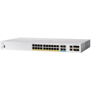 Cisco Business CBS350-24MGP-4X Managed Switch | 4 2,5GE-poorten | 20 GE-poorten | PoE | 2x10G-Combo | 2x10G-SFP+ | Beperkte levenslange garantie voor hardware (CBS350-24MGP-4X-EU)