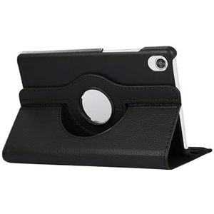 360 Roterende Tablet Cover Geschikt for Lenovo Tab M8 3e Gen TB-8506 2022 8 inch Stand Tablet Gevallen(Black)