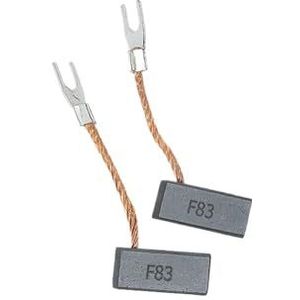 10 stuks F83 DC motor koolborstel 6,3 x 9,4 x 20 mm F83 koolborstel 6,3 x 9,4 x 20 mm