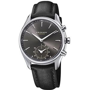 Kronaby S0718/1 Men's Black Sekel Hybrid Smartwatch