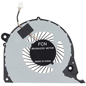 Vervangende 4-pins CPU-ventilatoren voor voor Dell Inspiron 15-7577/7588/P72F/G7-7588 Laptops, Dempen Warmteafvoer CPU-koeler, Vervangende Onderdelenkits 5V