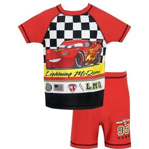 Disney Cars Boys' Lightning McQueen Two Piece Swim Set