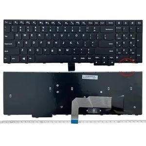 Laptop US English keyboard For IBM for Lenovo E550 E555 E550C E560 E565 E570 E570C E575(Silver)