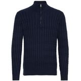 INDICODE JEANS Trui 'Paulo'  blauw / navy / donkerblauw