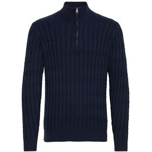 INDICODE JEANS Trui 'Paulo'  blauw / navy / donkerblauw