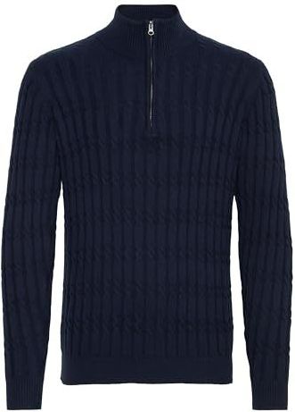 INDICODE JEANS Trui 'Paulo'  blauw / navy / donkerblauw