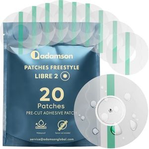 Freestyle Libre 2 - Pleisters - Transparant - Verpakking van 20 stuks - Waterbestendig