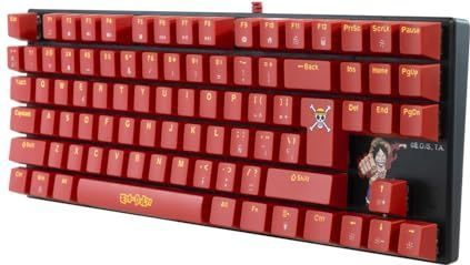 FR-TEC PC One Piece - Mechanisch Toetsenbord - TKL - Retro - Rode LED Achtergrondverlichting