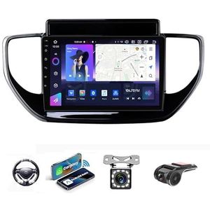 Android 13 Multimedia Stereo Video Speler Voor Hyundai Solaris 2 2020-2021 Ondersteunt Car-play Android Auto/Bluetooth/FM AM RDS DAB+ Radio/Stuurbediening(NF-1 4Core 1+32G)
